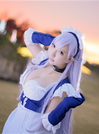 (Cosplay) Shooting Star  SAKU サク - Belfast 02(53)